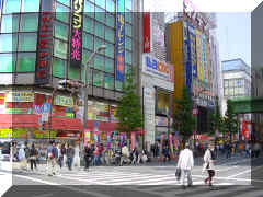 Akihabara - vue week-end.jpg (76406 bytes)