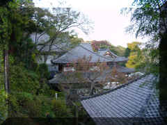 Kamakura - Hase-Dera vue temple automne2.jpg (75227 bytes)