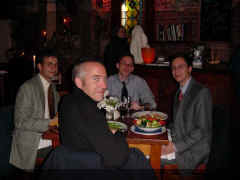 Christchurch - dinner.jpg (36678 bytes)